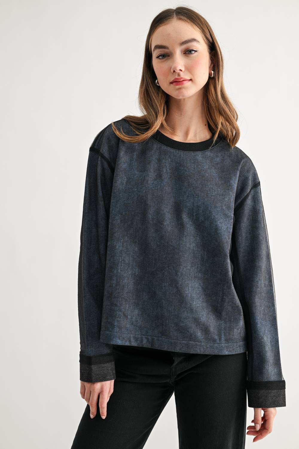 Joh 56340K Kalila Navy Top