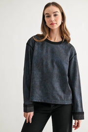 Joh 56340K Kalila Navy Top