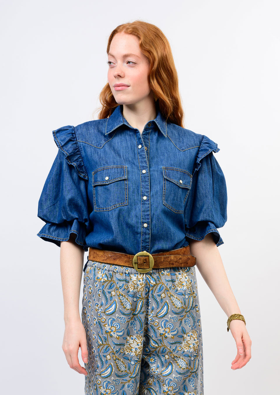 Ivy Jane Annie Denim Top