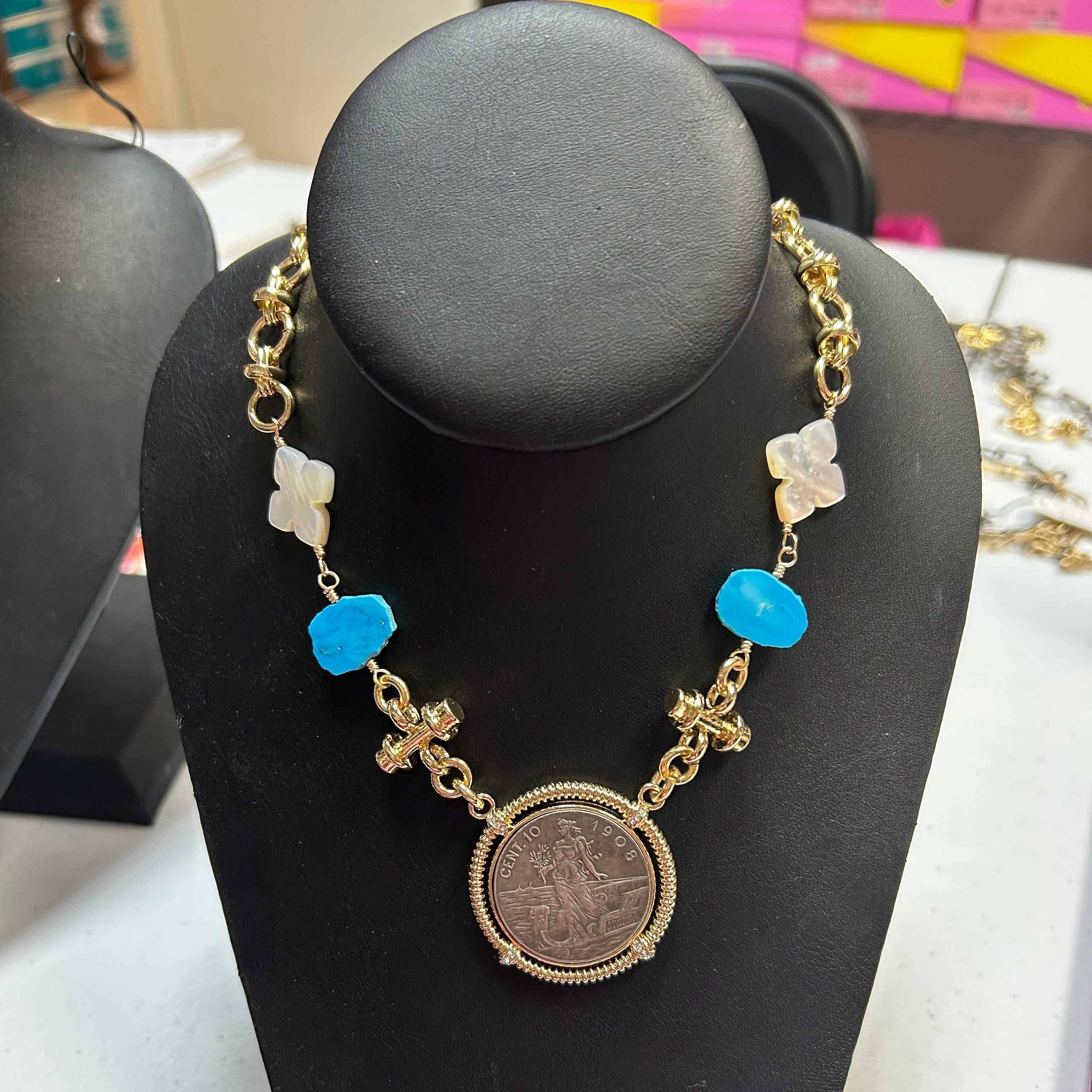Michele Busch NW-26-60 Gold W/Coin