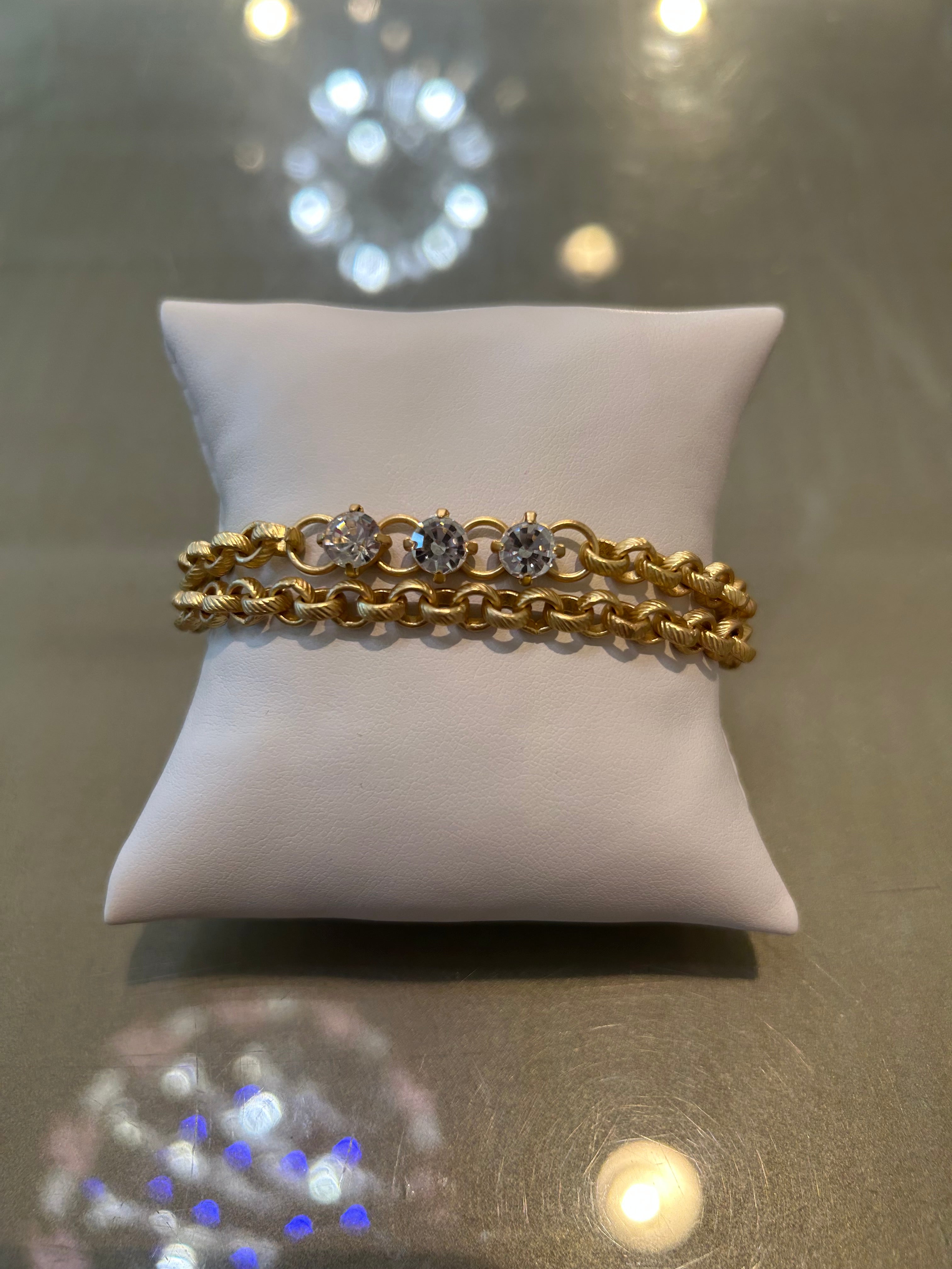 Michele Busch BW-25-20 2 Layer Gold CZ