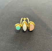 Koda Three Stone Ring