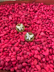 Mustard Seed Light Blue Butterfly Classic Earring
