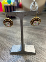 Mustard Seed Iridescent Gem Classic Earring