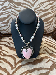 A Rare Bird Pink Necklace