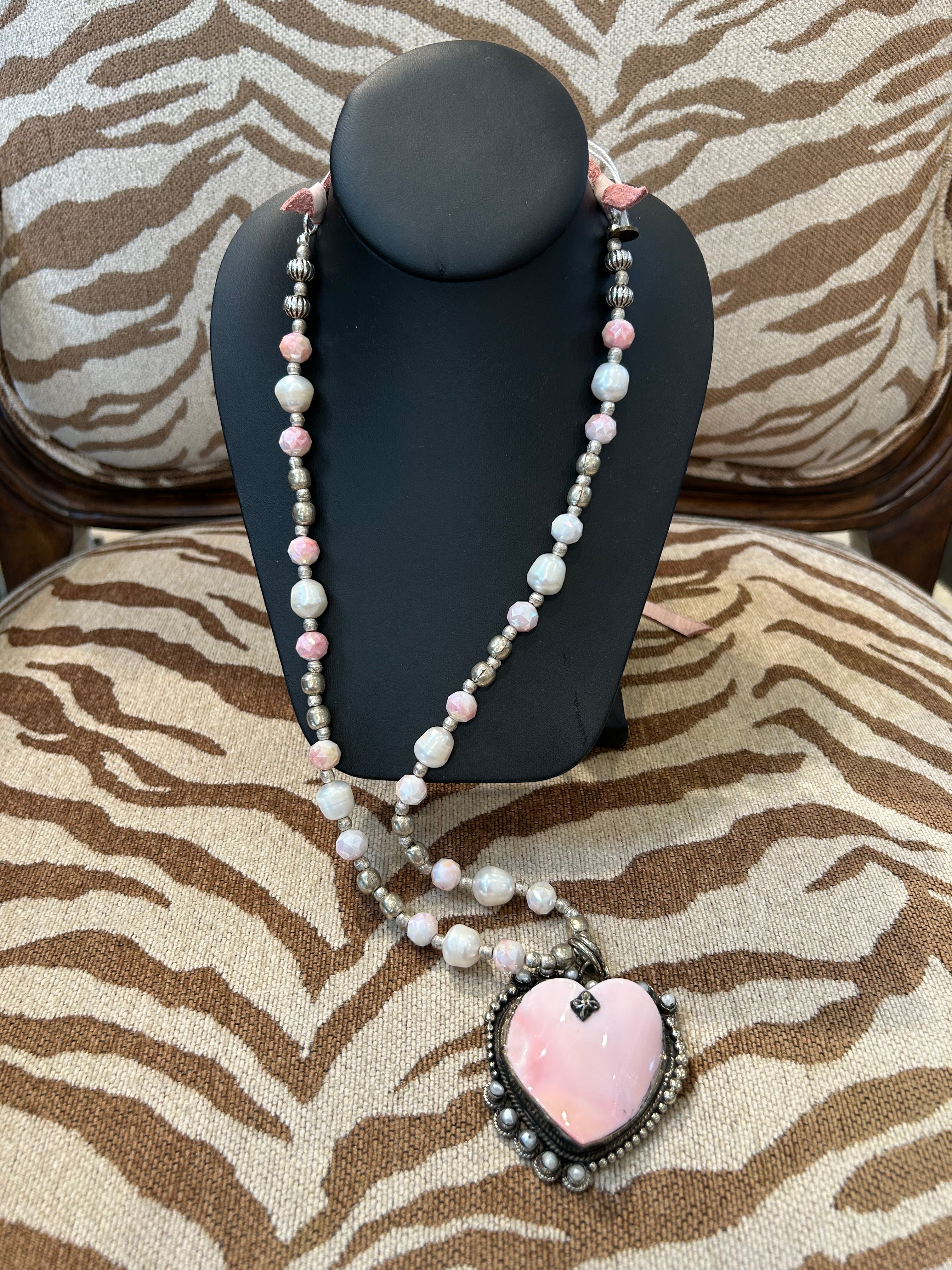 A Rare Bird Pink Necklace