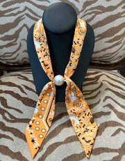 Studio G Scarf With Pearl - Horse Bandana