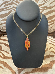 TOVA Alyssa Necklace in Summer Blush