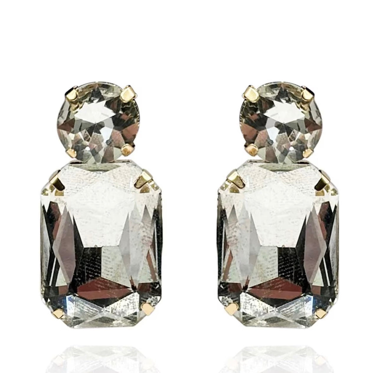 Michael Nash Adelle Crystal 2 Earrings