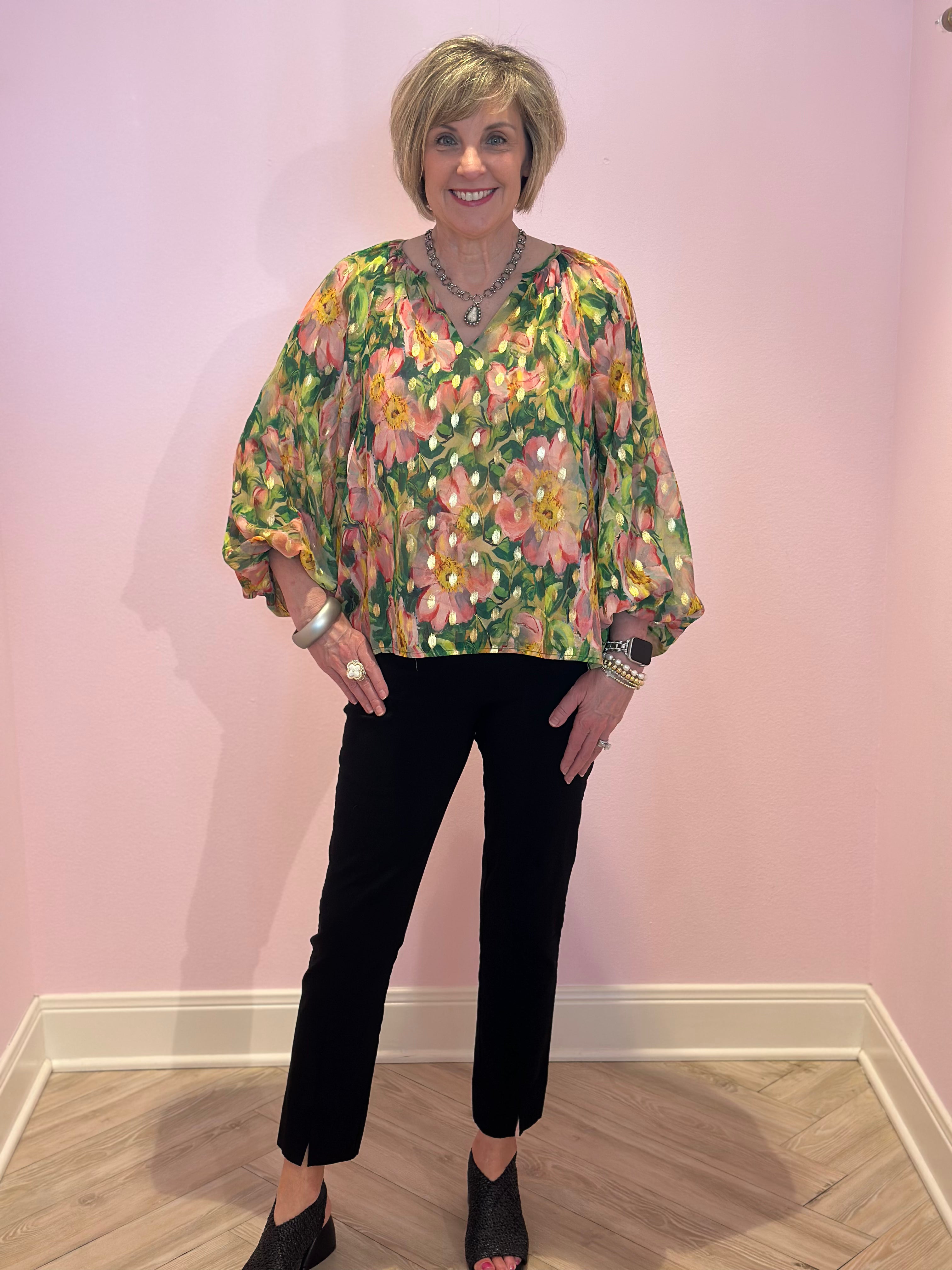 Jade 79G9923-2A Golden Magnolia Top