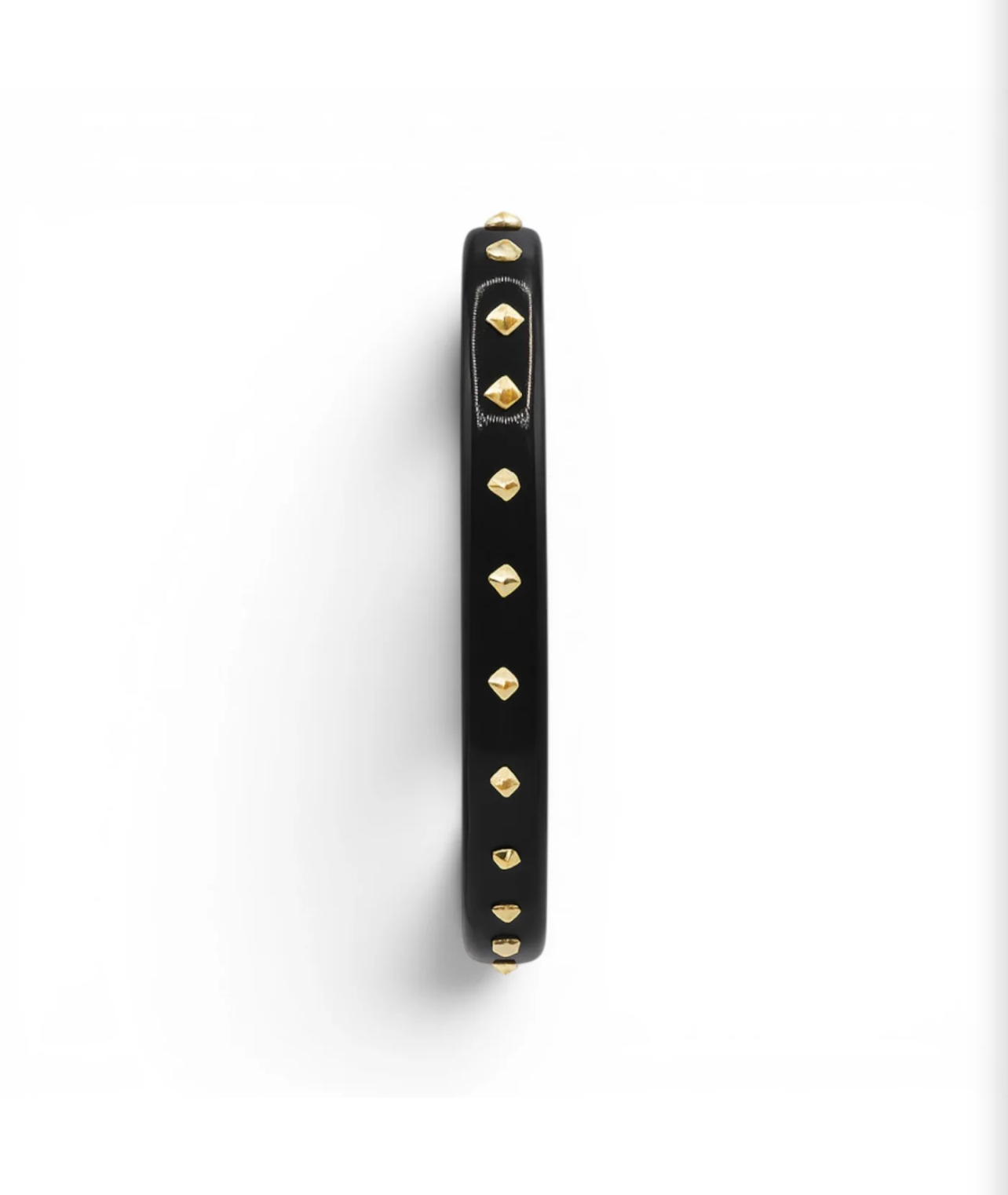 Michael Nash Clementine Black Studded Bangle