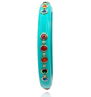 Michael Nash Holland Turquoise Resin Studded Bangle