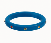 Michael Nash Kristen Cerulean Blue Studded Bangle