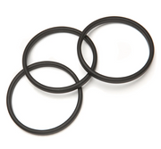 Pono P2075B Twiggy Barile Bangle Set of 3 Matte Black