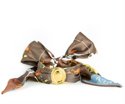 Lisi Lerch Penelope Small Brown Gold Scarf Cuff