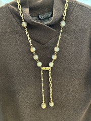 Michele Busch NW-26-146 Matte Gold, Lariat