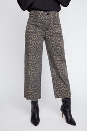 Renuar R11021 E2008SP Woven Pant Leopard