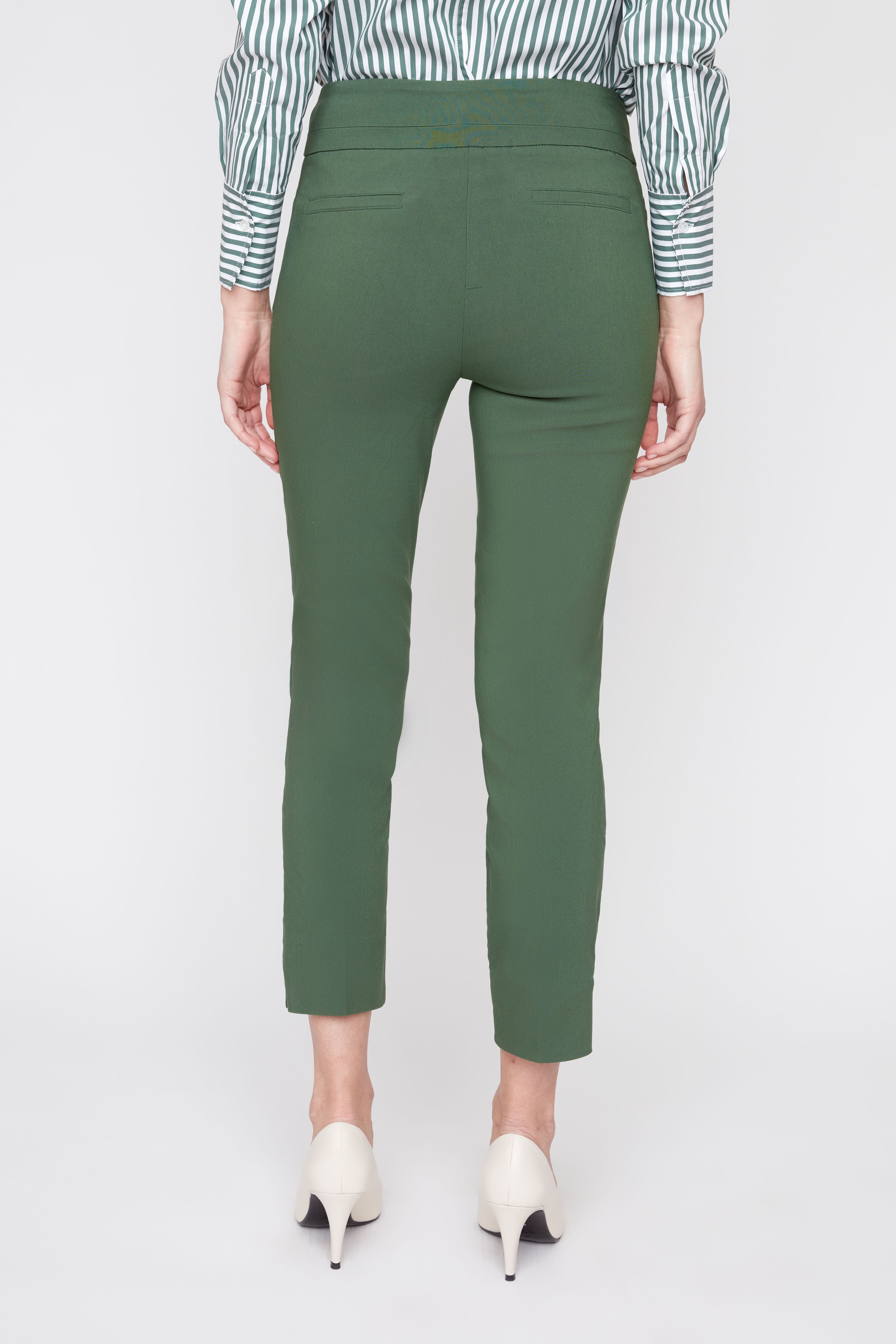 Renuar R1542 E730H Woven Pant Olive