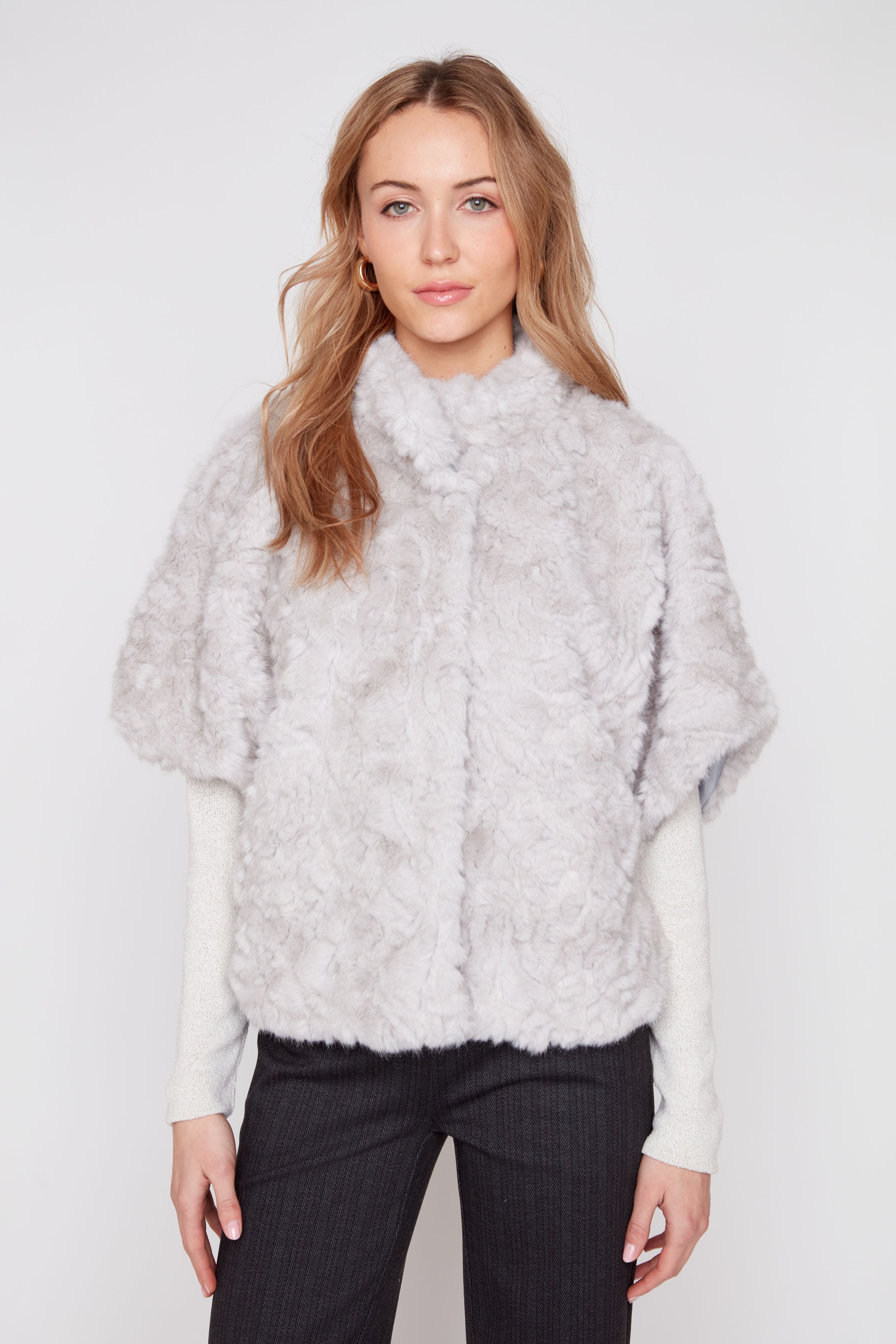 Renuar R3975L E3134 Knit Jacket Grey