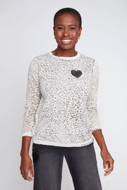Renuar R6998 4131 Knit Sweater Animal