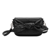 Melie Bianco YP8900K Faye Black Clutch Crossbody Bag