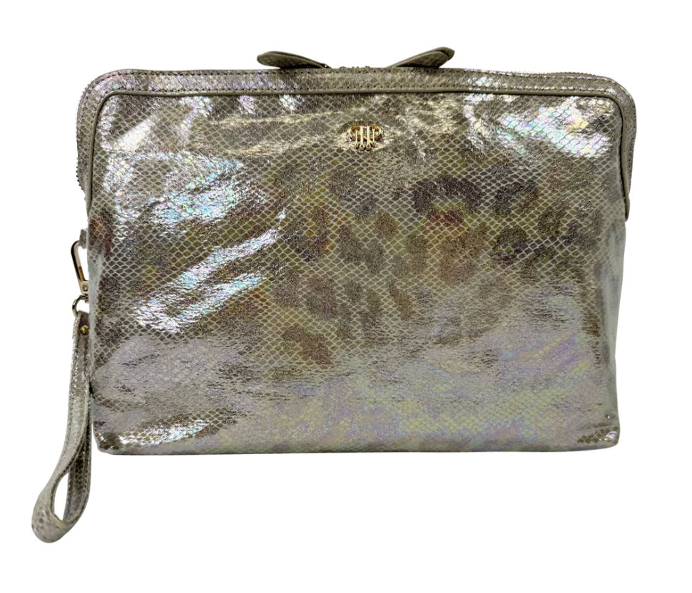 PurseN H2090GL Litt Makeup Case Glimmer Leopard