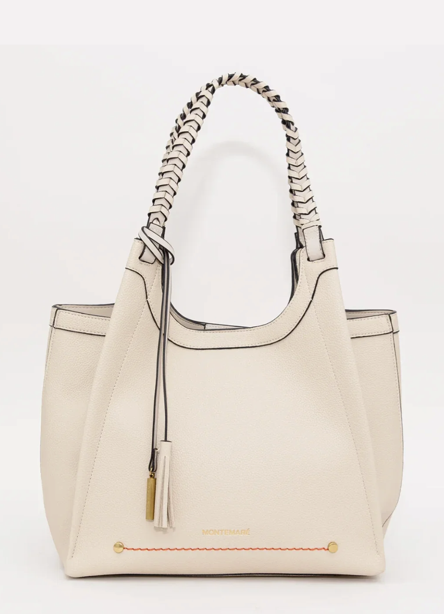 Montemare Sedona Ivory Tote