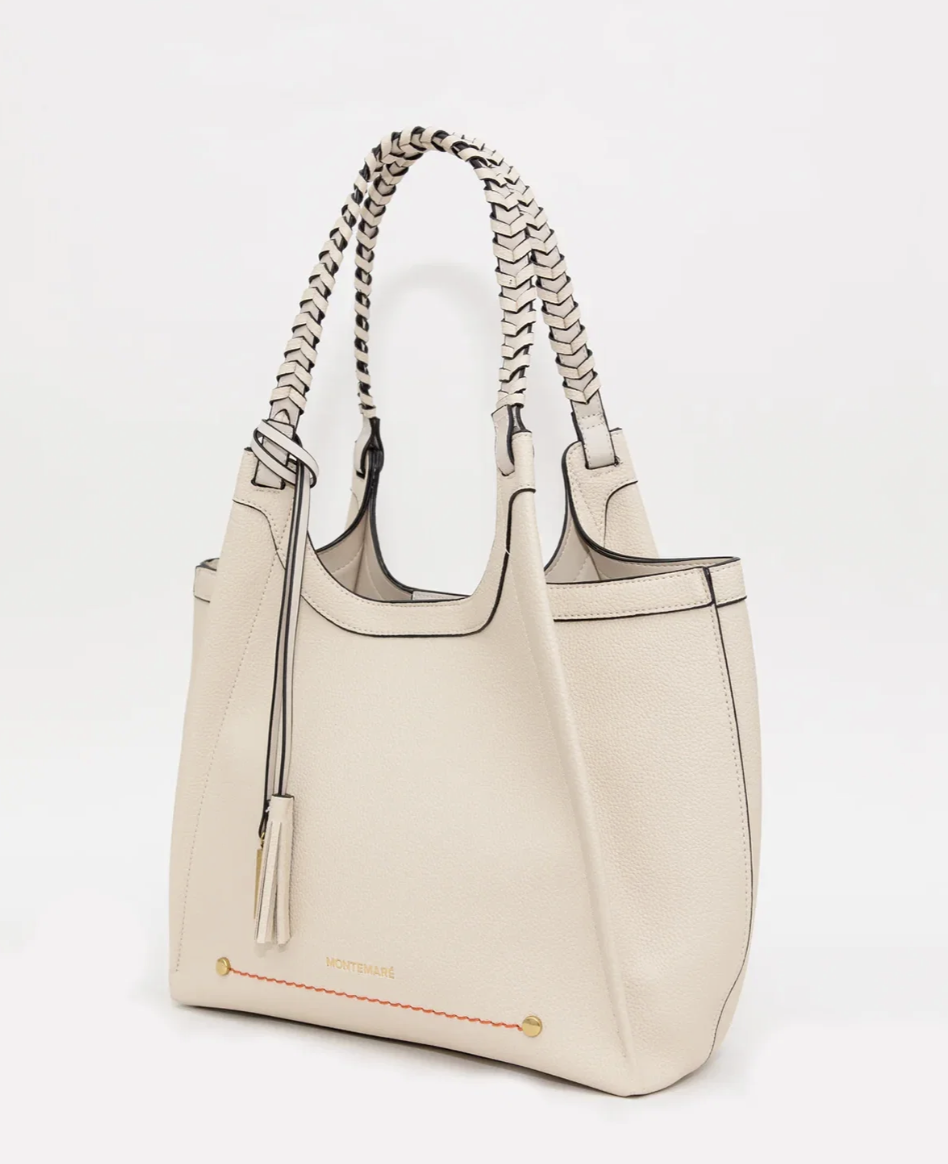 Montemare Sedona Ivory Tote