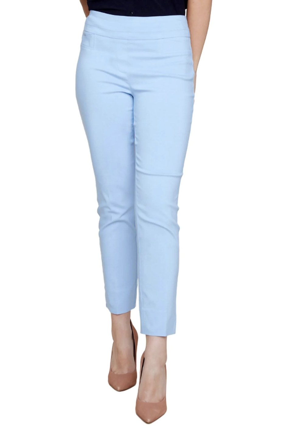 Renuar R11021 E2008S Woven Pant Ashley Blue