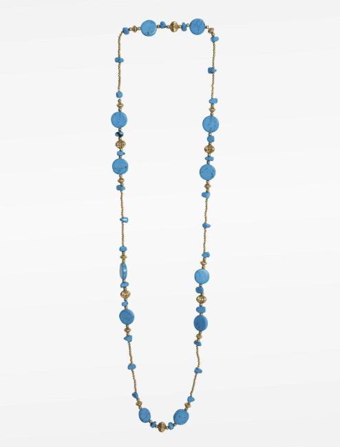Gretchen Scott Flat Turq. Necklace