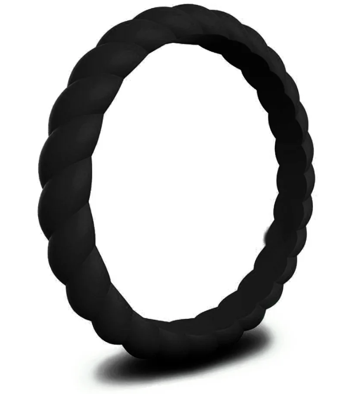 Gemslique Roping Stackle Rings