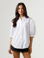 Holly Shae Laura Top - Solid White