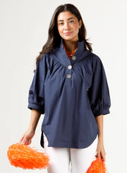 Holly Shae Avie Top - Solid Navy