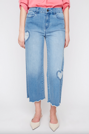 Renuar R11069D E2141 Blue wash woven pant