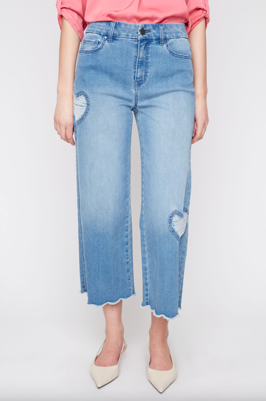 Renuar R11069D E2141 Blue wash woven pant