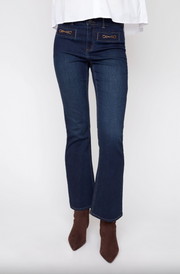 Renuar R11066D E2141 dark indigo woven pant