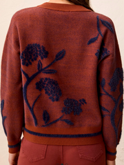 Tribal 3151O/8485 Crewneck Sweater - cedar