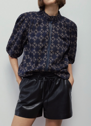 Melissa Nepton 6818CV Xena Top- navy