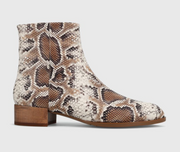 Vaneli Tahar Brown Roccia Snake Print