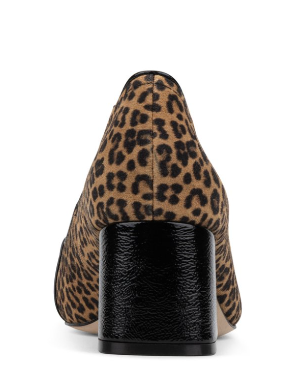 Donald J Pliner Nancie Tassel Leopard Print Suede