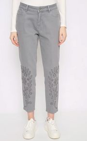 Picadilly Y6044 Soutache Jeans- morning fog