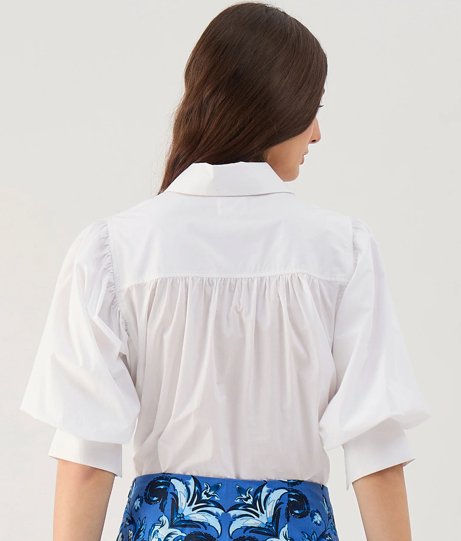 Beyond 796 Jane Top- white