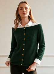 Joh 56267SW Sakari Top- hunter green