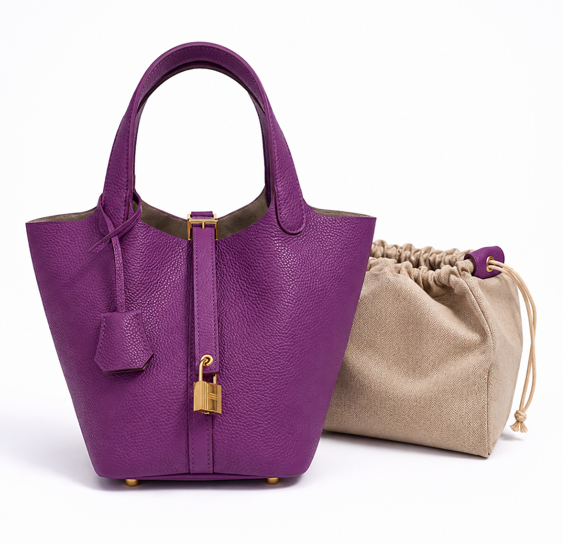 High Fashion Handbag U4824 Bordo