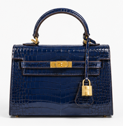 High Fashion Handbag U7919 Navy