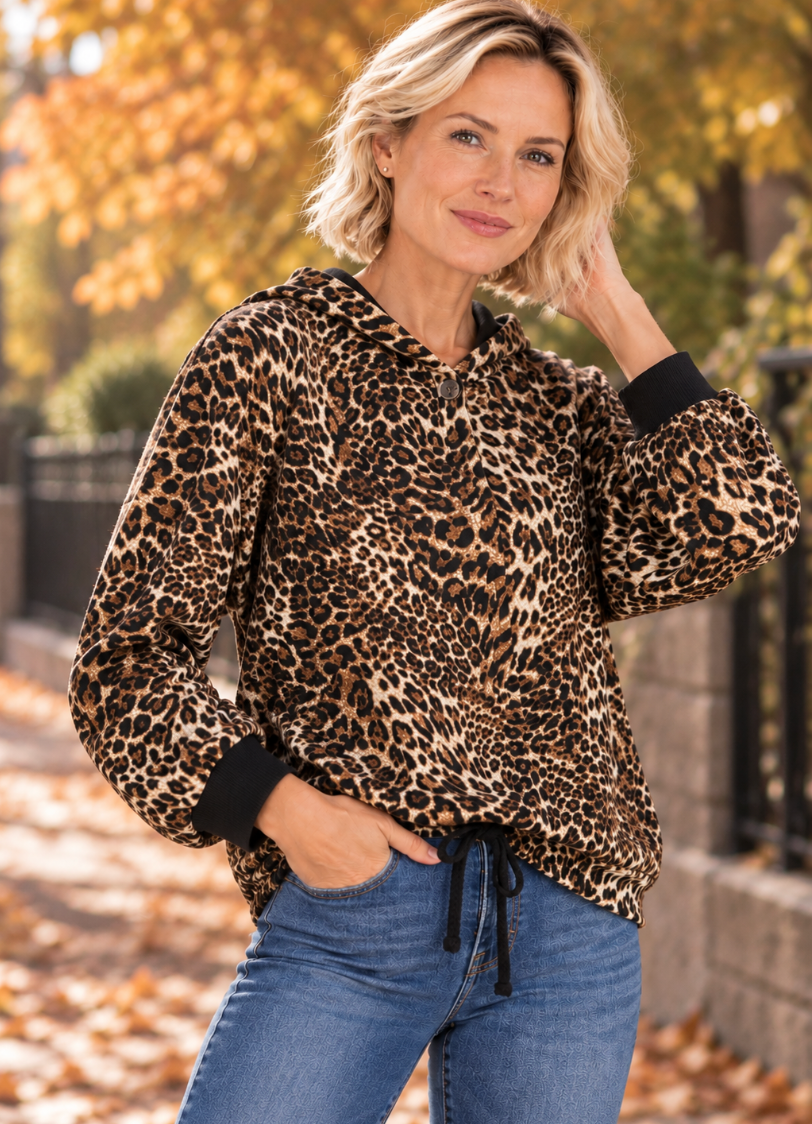 Eternelle 6-FW2644-9 Leopard Jacket
