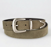 Tribal 13T1020006 0105 DAKOTA - 3-Piece Haircalf & Suede Belt Set