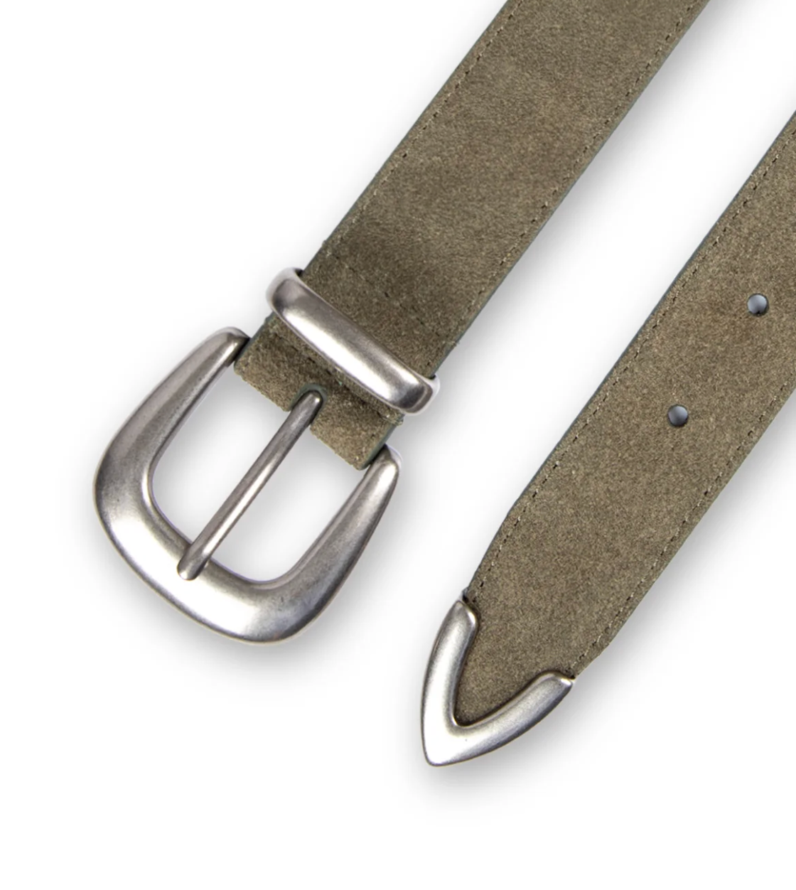 Tribal 13T1020006 0105 DAKOTA - 3-Piece Haircalf & Suede Belt Set