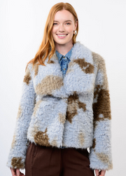 Ivy Jane 130254 Curly Pony Faux Fur Jacket