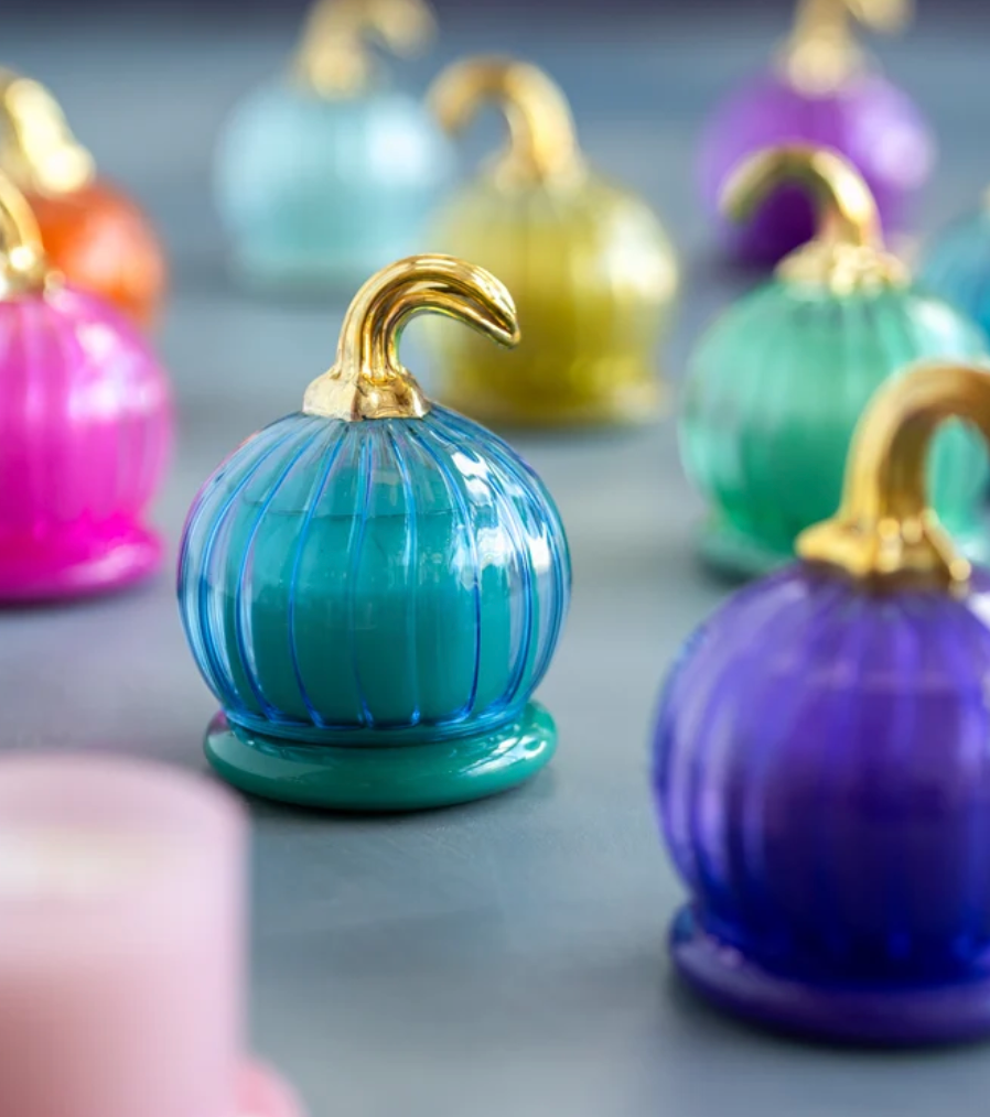 Glitterville Candle Couturier Pumpkin Lidded Scented Candle
